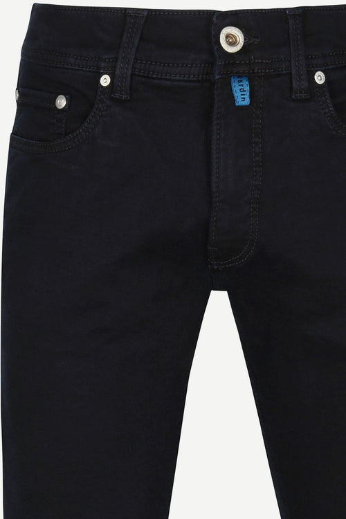 Broek Lyon future flex donker blauw