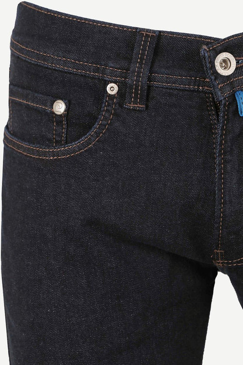 Jeans Lyon tapered donkerblauw