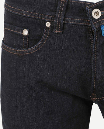 Jeans Lyon tapered donkerblauw