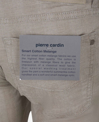Broek laval checks beige