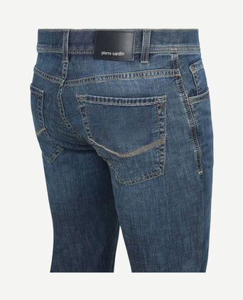 Jeans Lyon tapered future flex blauw dbub