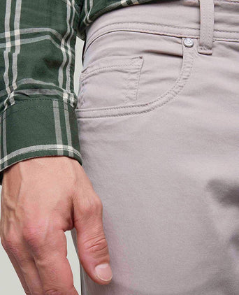 Broek Lyon tapered greige