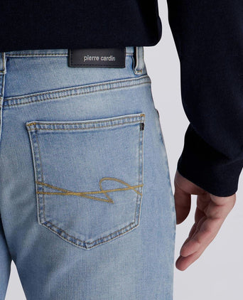 Jeans limoux tapered future flex lichtblauw