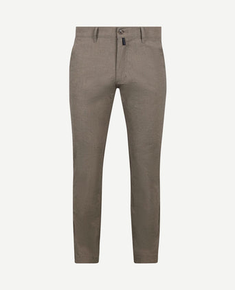 Broek calais taupe