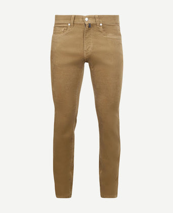 Pierre Cardin broek Lyon corduroy beige