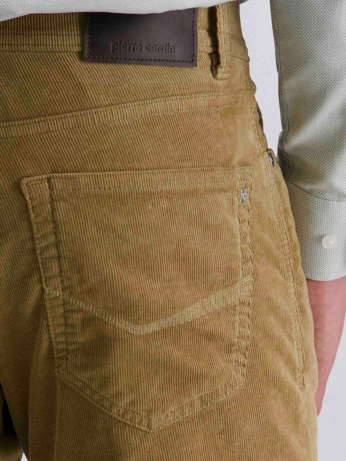 Pierre Cardin broek Lyon corduroy beige