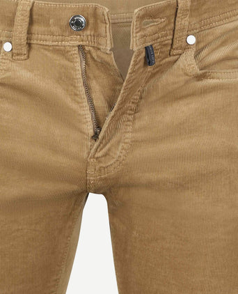 Broek Lyon corduroy beige