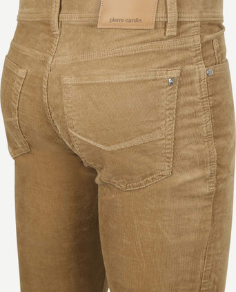 Broek Lyon corduroy beige