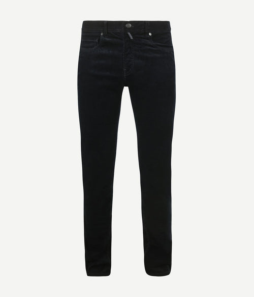 Pierre Cardin broek Lyon corduroy donkerblauw