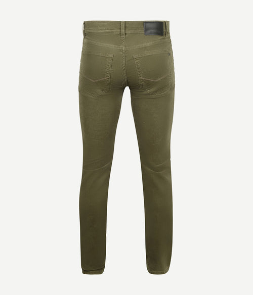 Pierre Cardin broek Lyon corduroy olive