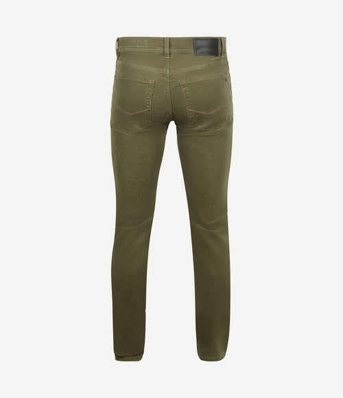 Broek Lyon corduroy olive