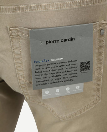 Broek Lyon future flex beige