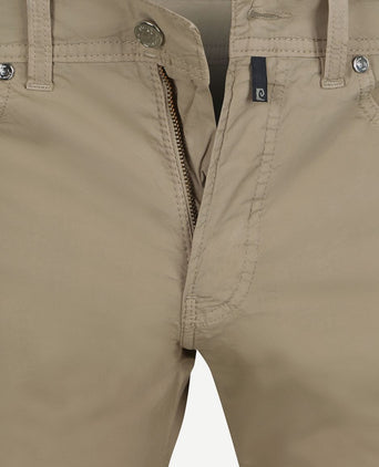 Broek Lyon tapered beige