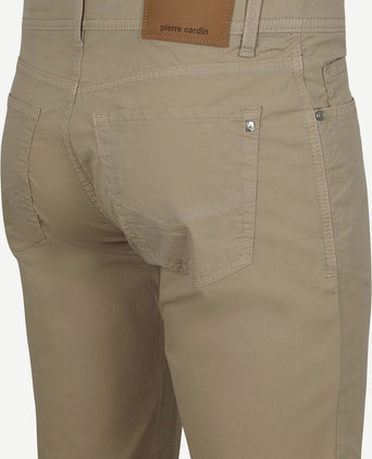 Broek Lyon tapered beige