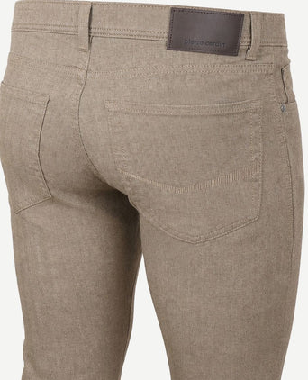 Broek Lyon tapered beige