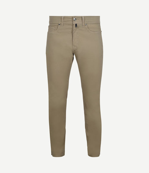 Broek Lyon tapered beige