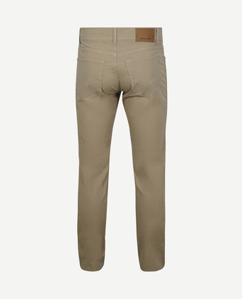 Broek Lyon tapered beige