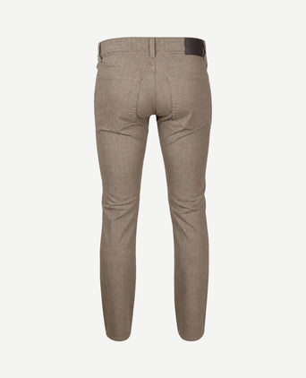 Broek Lyon tapered beige