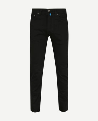 Pierre Cardin broek Lyon tapered future flex zwart