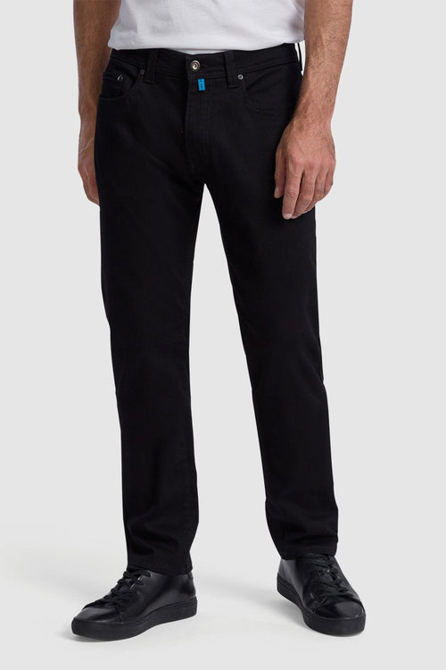 Pierre Cardin broek Lyon tapered future flex zwart