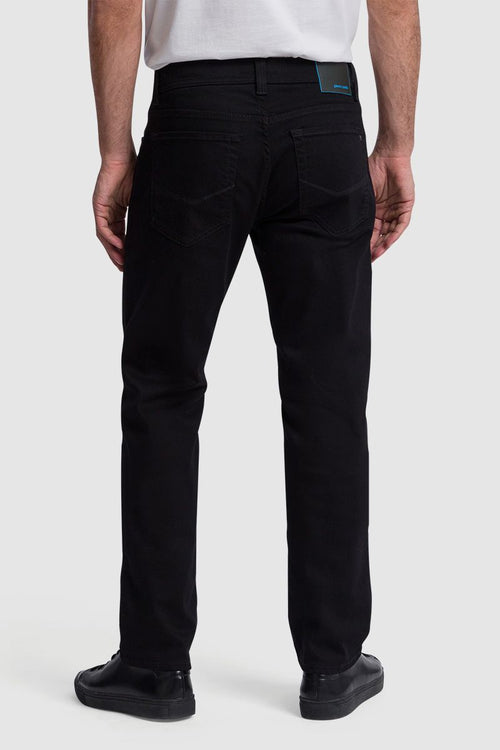 Pierre Cardin broek Lyon tapered future flex zwart