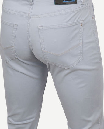 Broek Lyon tapered futureflex lichtblauw