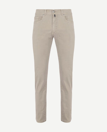Pierre Cardin broek Lyon tapered greige
