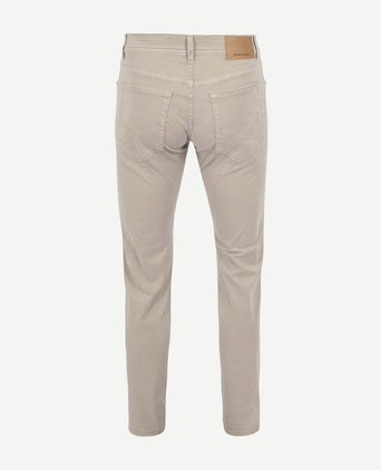 Broek Lyon tapered greige