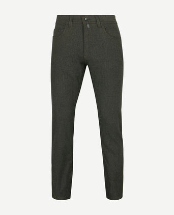 Broek Lyon tapered groen
