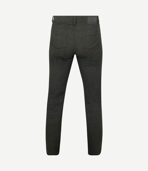 Broek Lyon tapered groen