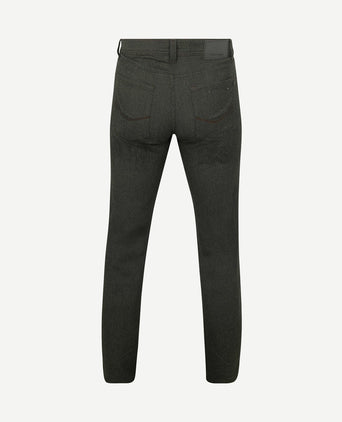 Broek Lyon tapered groen