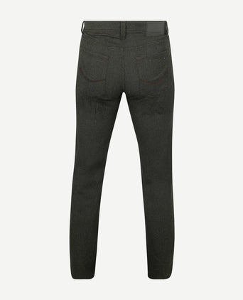 Broek Lyon tapered groen