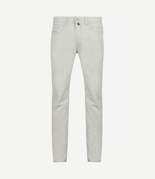 Broek Lyon tapered lichtgrijs