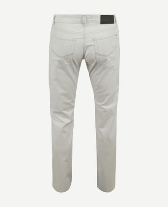 Broek Lyon tapered lichtgrijs
