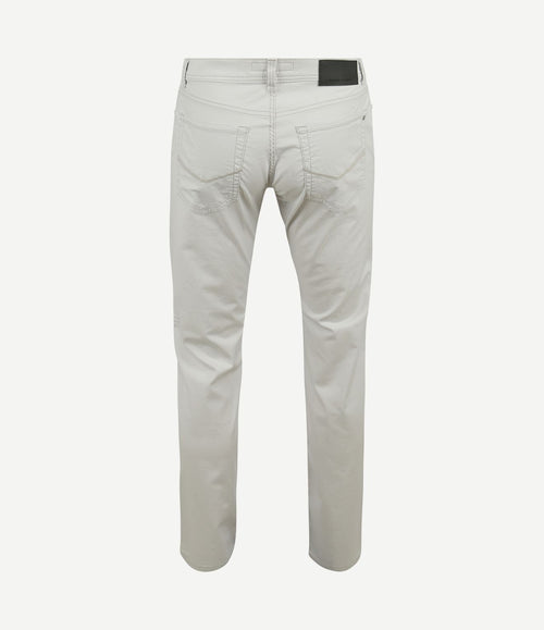 Broek Lyon tapered lichtgrijs