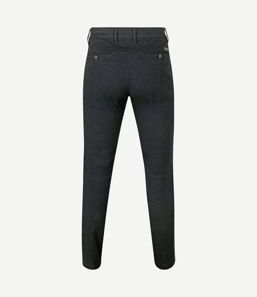 Broek tapered donkerblauw