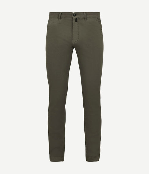 Pierre Cardin chino castres olijfgroen | Regular-fit