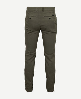 Pierre Cardin chino castres olijfgroen | Regular-fit