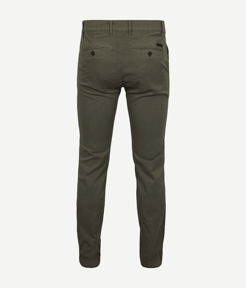 Pierre Cardin chino castres olijfgroen | Regular-fit
