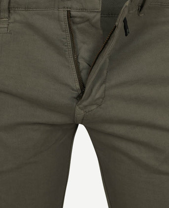 Chino castres olijfgroen