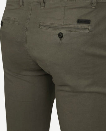 Chino castres olijfgroen