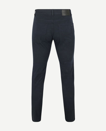 Five pocket broek tapered donkerblauw