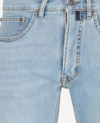 Jeans limoux tapered future flex lichtblauw