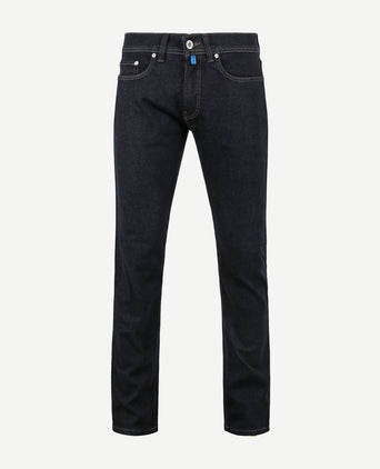 Jeans Lyon tapered donkerblauw