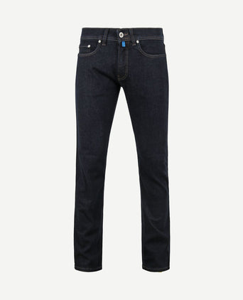 Jeans Lyon tapered donkerblauw