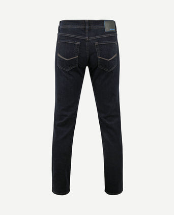 Jeans Lyon tapered donkerblauw