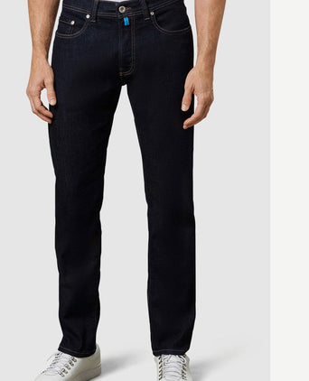 Pierre Cardin jeans Lyon tapered donkerblauw