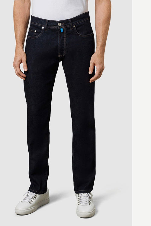 Pierre Cardin jeans Lyon tapered donkerblauw