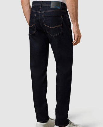 Pierre Cardin jeans Lyon tapered donkerblauw