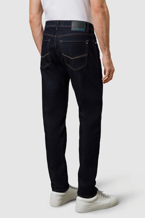 Pierre Cardin jeans Lyon tapered donkerblauw